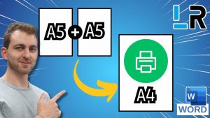 Printing DIN A4 to DIN A5 how it works - Practical Tips
