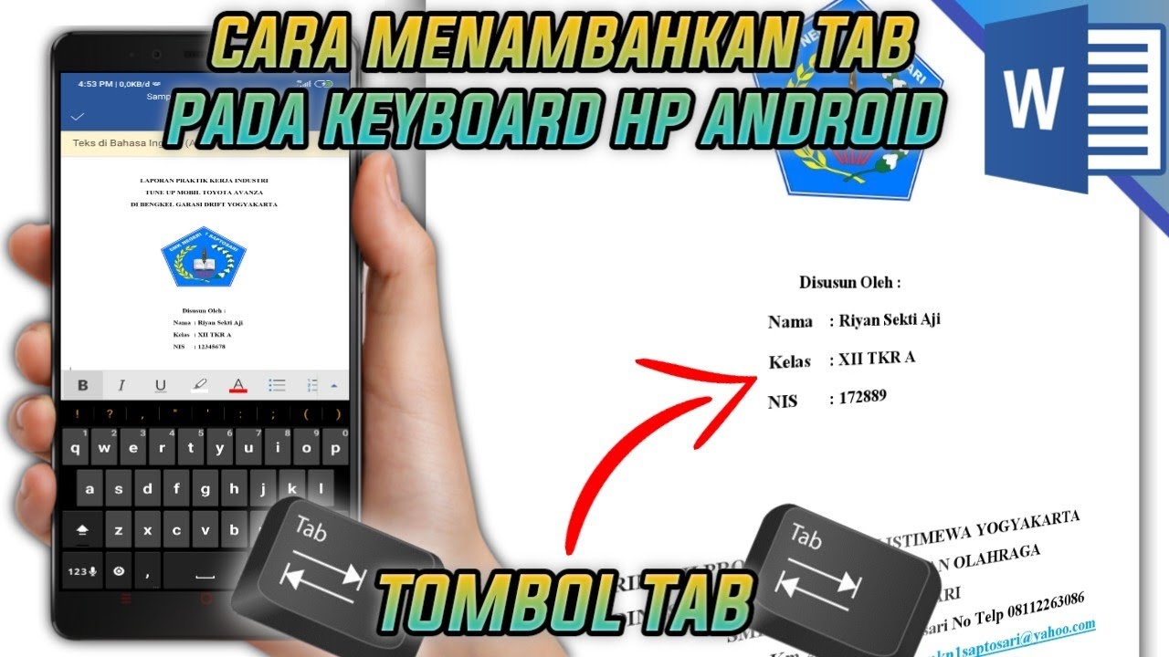5 Cara Tab di Word HP Catat FIFA Cup Indonesia vs Thailand di GBK Saat Lalu Lintas Padat 5 Cara Tab di Word HP Catat FIFA Cup Indonesia vs Thailand di GBK Saat Lalu Lintas Padat