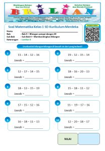 Menguasai Matematika Kelas 4 SD Panduan Latihan Soal yang Efektif