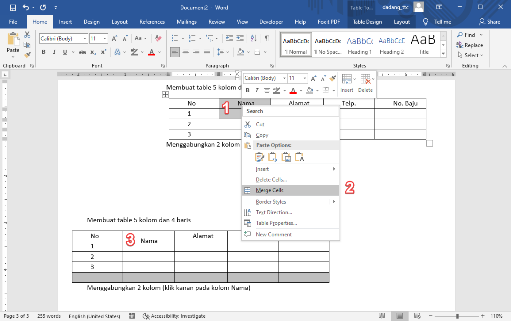 5 Langkah Mudah Cara Mengubah File dari Satu Kolom Menjadi di Tabel Word Tanpa Ribet 5 Langkah Mudah Cara Mengubah File dari Satu Kolom Menjadi di Tabel Word Tanpa Ribet