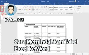 7 Cara Pindahkan Tabel MS Excel ke MS Word Tanpa Berubah di Tahun 2026, Ternyata Semudah Ini
