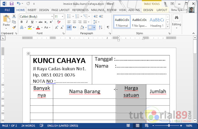 7 Rahasia Cepat Mengenal LKBN ANTARA dan Cara Membuat Kwitansi di Word Sebelum Deadline 7 Rahasia Cepat Mengenal LKBN ANTARA dan Cara Membuat Kwitansi di Word Sebelum Deadline