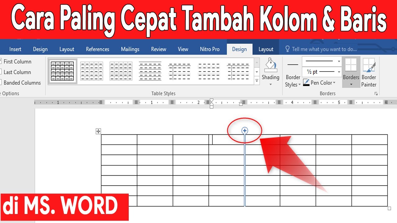 7 Rahasia cara menambah kolom ke samping di Word agar Riset Medsos Tampak Media Utama