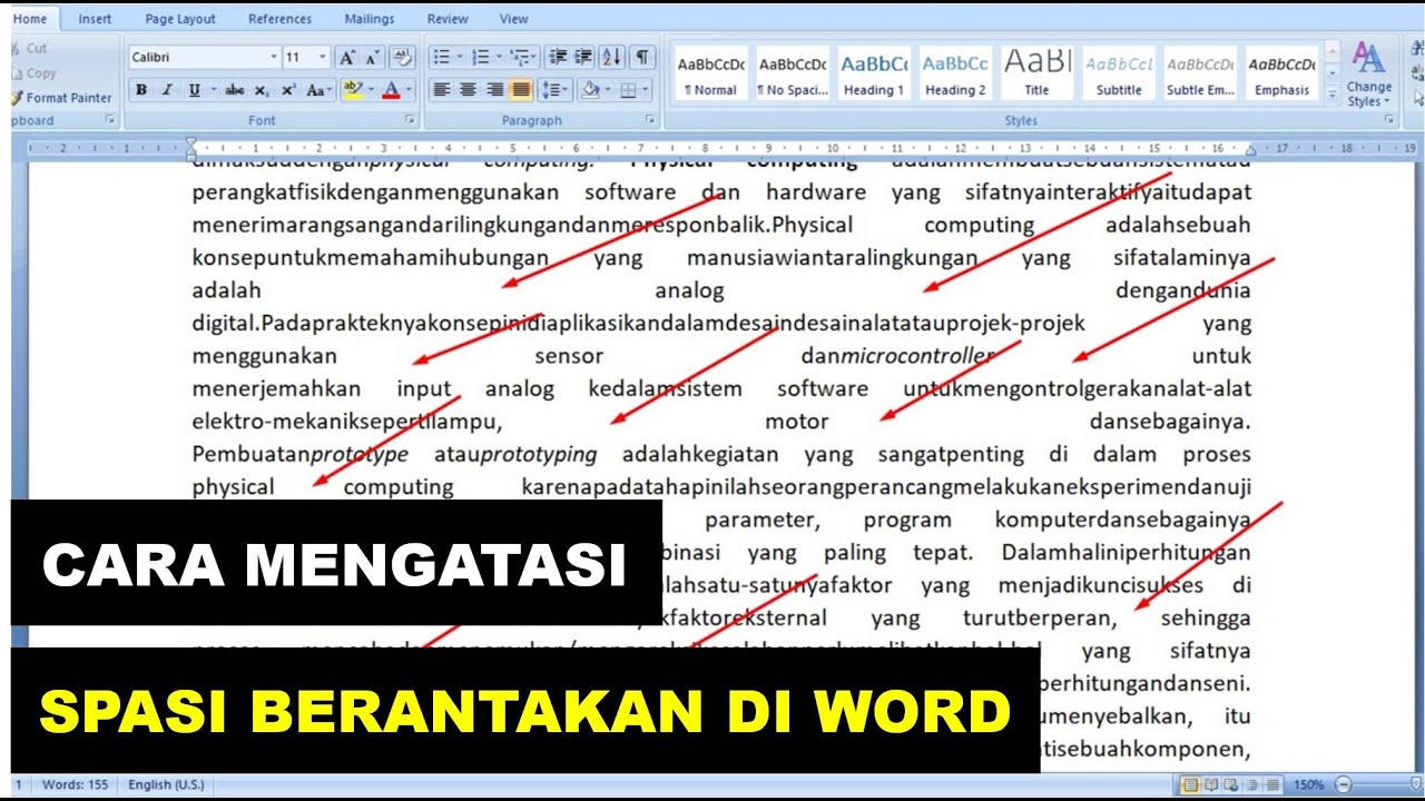 Cara Mengatur Spasi Antar Kata yang Berantakan di Word 2007 Bikin Dokumen Lebih Rapi Cara Mengatur Spasi Antar Kata yang Berantakan di Word 2007 Bikin Dokumen Lebih Rapi