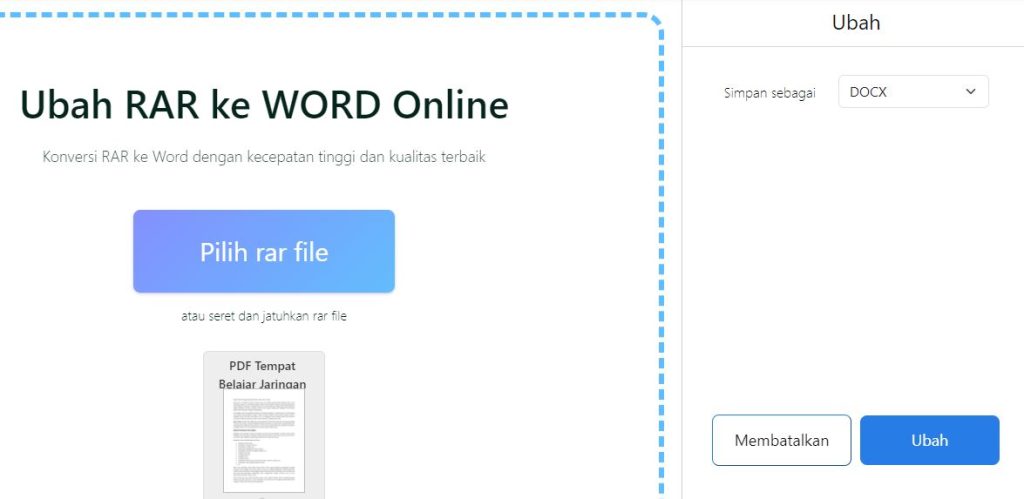 Cara Mengubah File dari RAR ke Word Tanpa Ribet, Ternyata Semudah Ini di 2026 Cara Mengubah File dari RAR ke Word Tanpa Ribet, Ternyata Semudah Ini di 2026