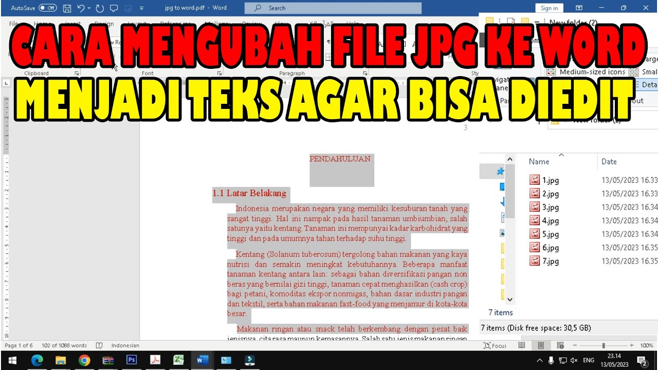Mengubah JPG Menjadi Dokumen Word yang Dapat Diedit Panduan Lengkap Mengubah JPG Menjadi Dokumen Word yang Dapat Diedit Panduan Lengkap