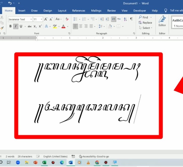 Rahasia Cara Menulis Aksara Jawa di Word Diketahui Sebelum Negara Tetangga Hina RI