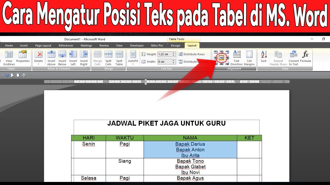 Terbukti 5 Cara Cepat Mengatur Teks Panjang Agar Tabel Tidak Berubah Word dengan Ruler Terbukti 5 Cara Cepat Mengatur Teks Panjang Agar Tabel Tidak Berubah Word dengan Ruler
