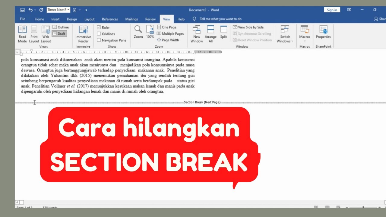 Terbukti! 5 Cara Membatalkan Next Page di Word Bantu Timnas Indonesia Raih Final ASEAN Cup