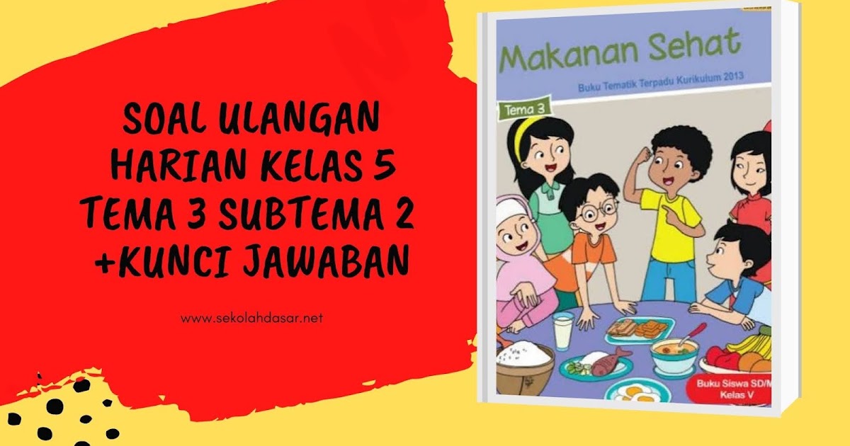 Terbukti Soal Tema 3 Subtema 2 Kelas 5 dan Kunci Jawaban Mudah Dipahami Rahasia Sukses