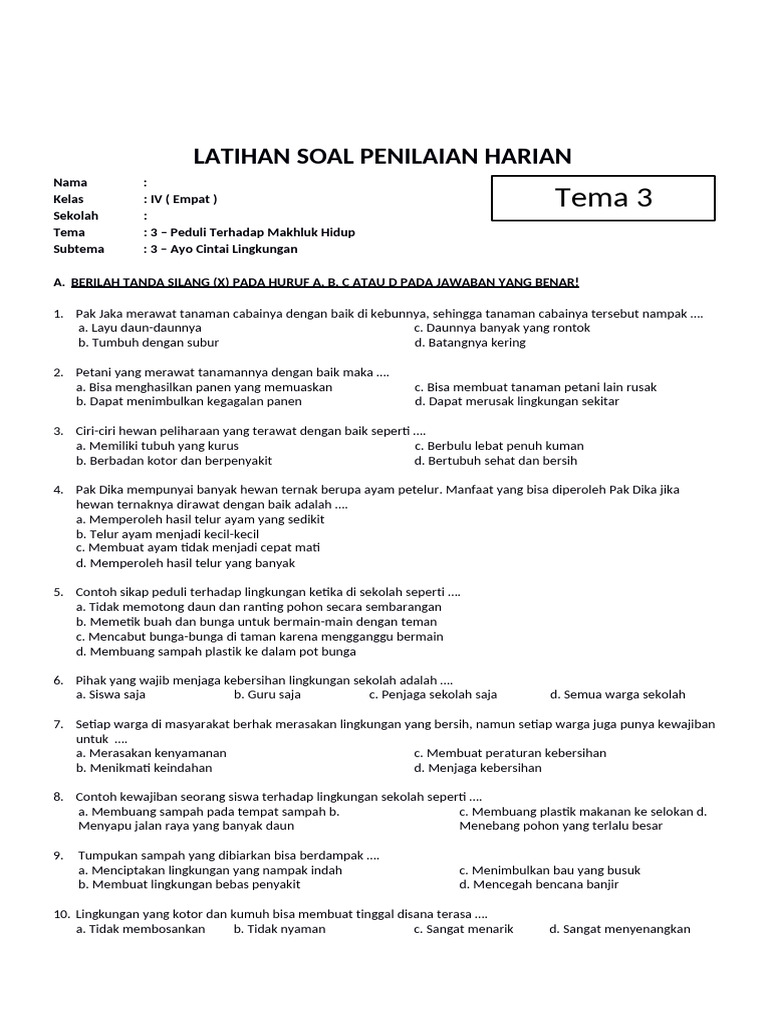 Terbukti Sulit 5 Tips Jawab soal tema 3 subtema 2 kelas 4 edisi revisi 2016 Sebelum Ujian Terbukti Sulit 5 Tips Jawab soal tema 3 subtema 2 kelas 4 edisi revisi 2016 Sebelum Ujian