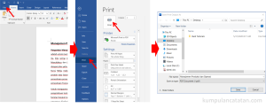 Cara Mudah Ubah Word ke PDF Lengkap Cepat - LKomBis