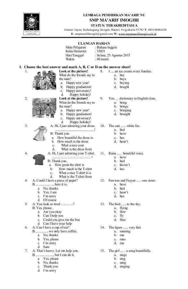 Ternyata Contoh Soal Bahasa Inggris KD 3.2 SMP Kelas 7 Berisi Fakta Kanker Payudara Ternyata Contoh Soal Bahasa Inggris KD 3.2 SMP Kelas 7 Berisi Fakta Kanker Payudara