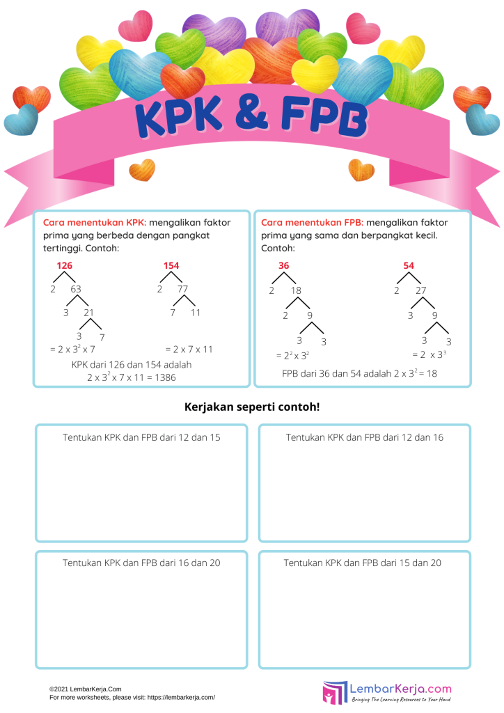 Ternyata Ini Cara Paling Mudah Memahami Contoh Soal FPB dan KPK Kelas 4 SD Sebelum Terlambat Ternyata Ini Cara Paling Mudah Memahami Contoh Soal FPB dan KPK Kelas 4 SD Sebelum Terlambat