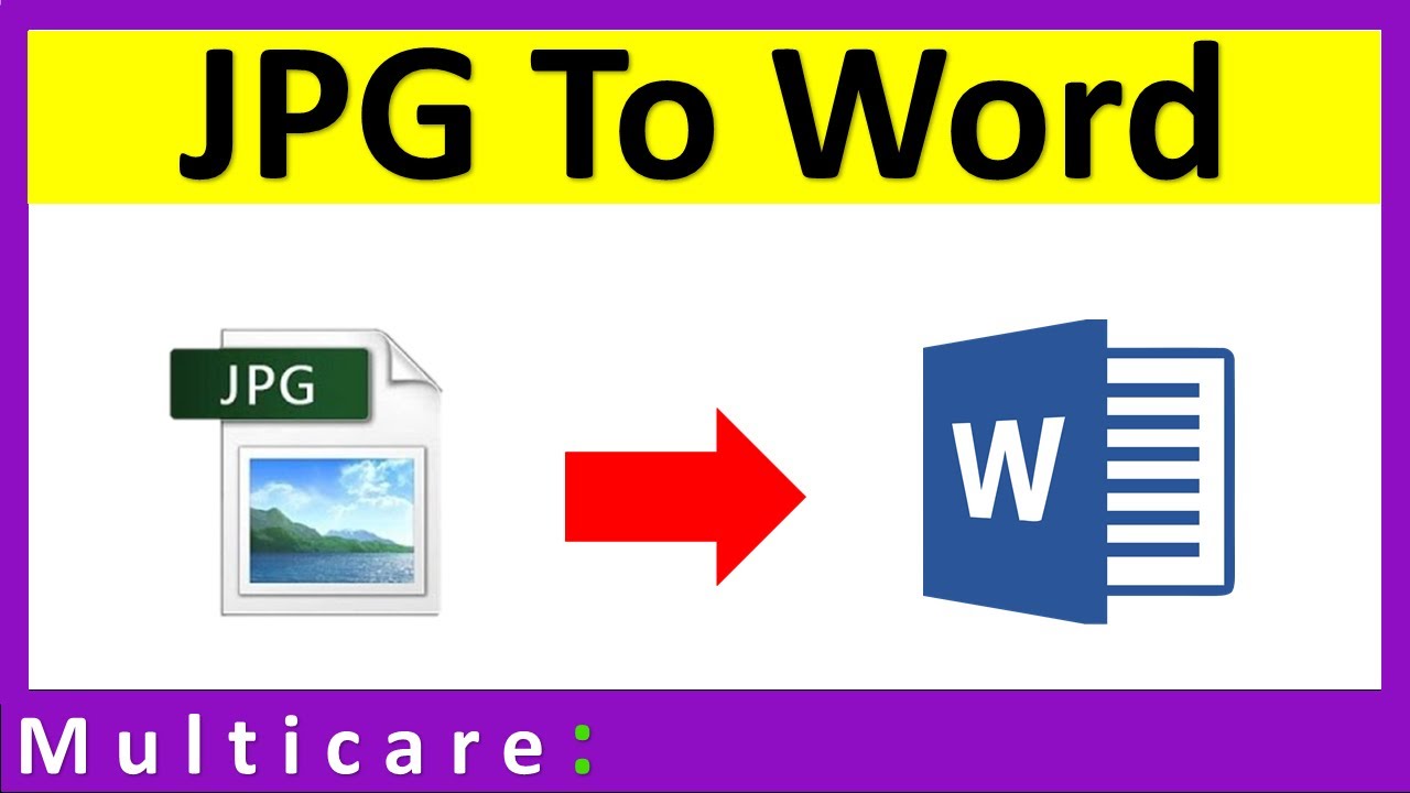 Convertir Image En Document Word DXCF