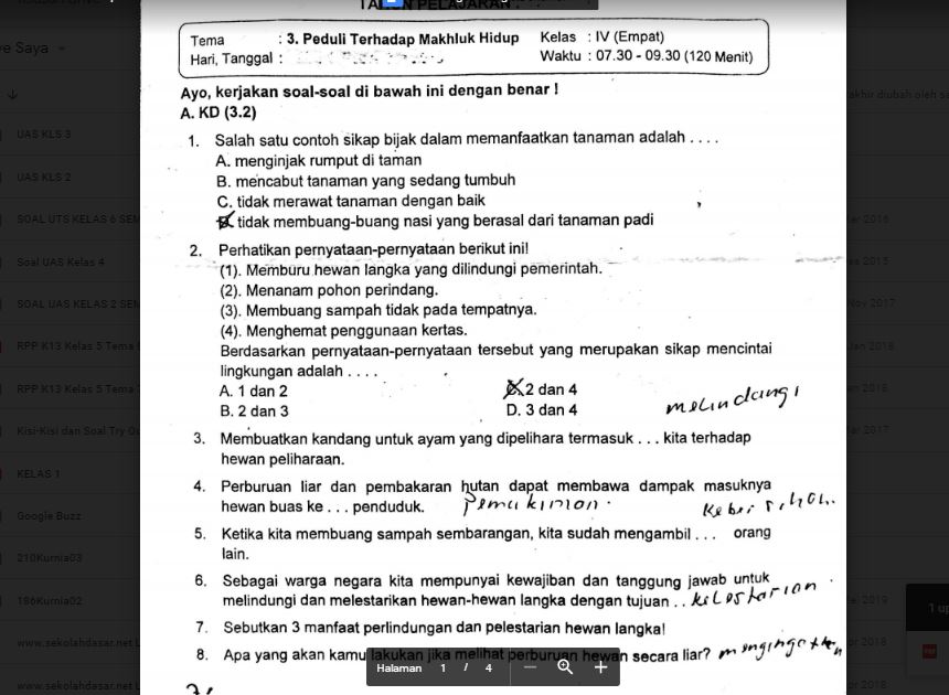Terungkap soal tema 3 subtema 2 kelas 5 kurikulum 2013 Terbaru di LKBN ANTARA Terungkap soal tema 3 subtema 2 kelas 5 kurikulum 2013 Terbaru di LKBN ANTARA