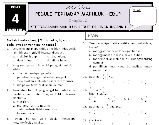 Wajib Tahu 7 Cara Cepat Kuasai Soal Tema 3 Subtema 2 Kelas 4 SD Sebelum Ujian Wajib Tahu 7 Cara Cepat Kuasai Soal Tema 3 Subtema 2 Kelas 4 SD Sebelum Ujian